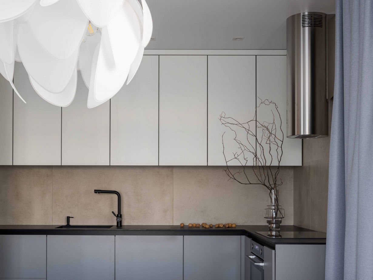 Природный минмализм в дизайне квартиры